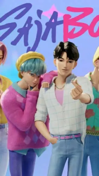 ai character: ♡les saja boys♡ background