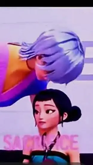 ai character: 👁👄👁 background