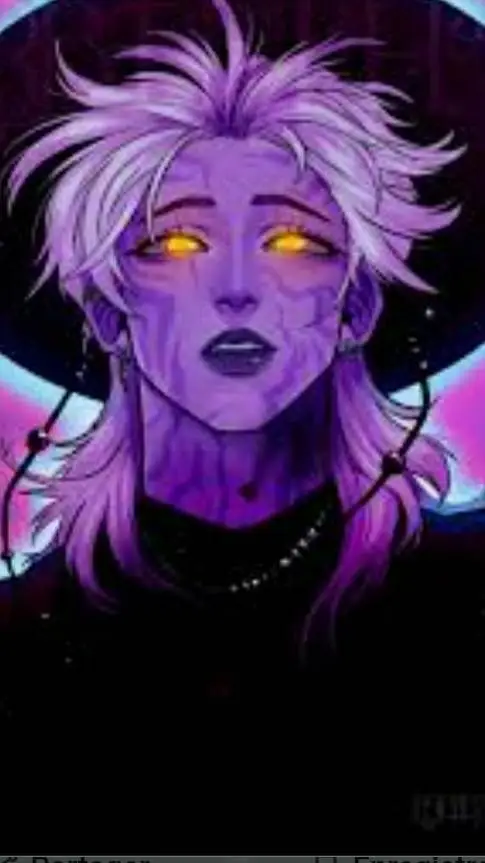 ai character: k-pop demon🖤 background