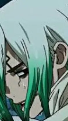 ai character: senku ishigami  background