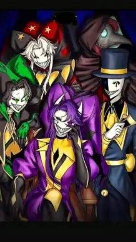 ai character: the freak circus ♡ background