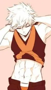 ai character: bakugo little pal background