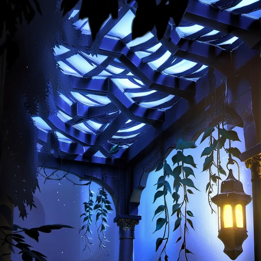 chat with ai character: Garden Night