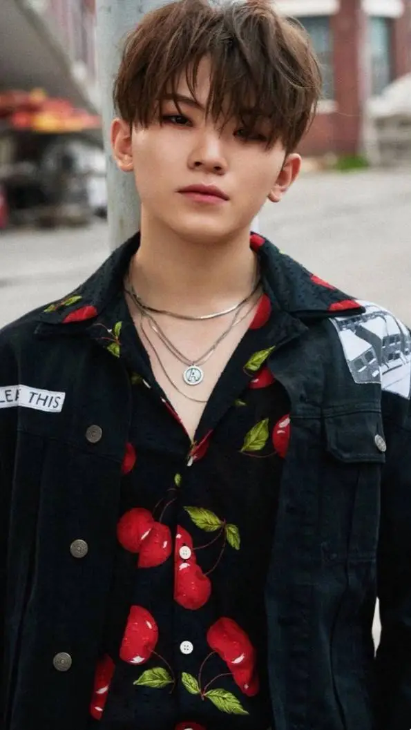 ai character: Woozi  background
