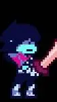 ai character: Kris deltarune  background