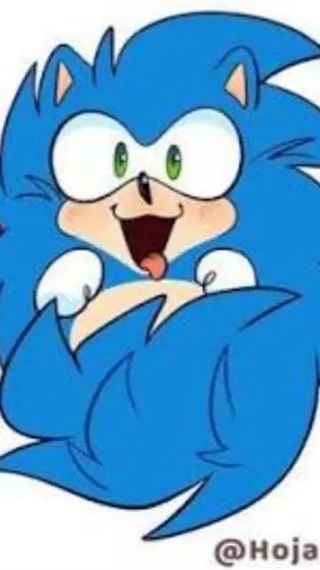 ai character: sonic😌 background