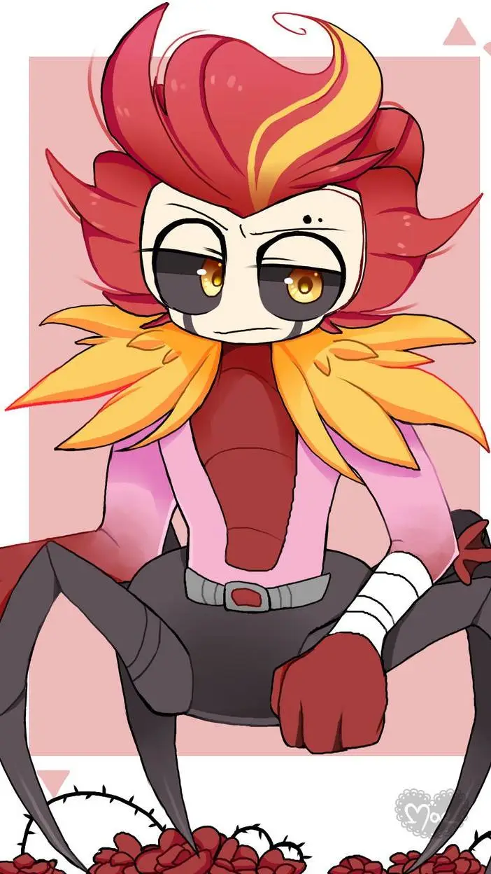 ai character: 🕸🥀~Loodvigg~❤🕷 background