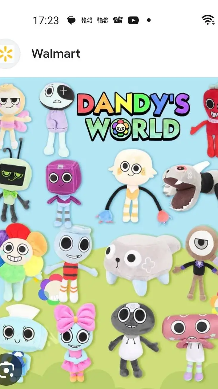 ai character: DANDYS WORLD background