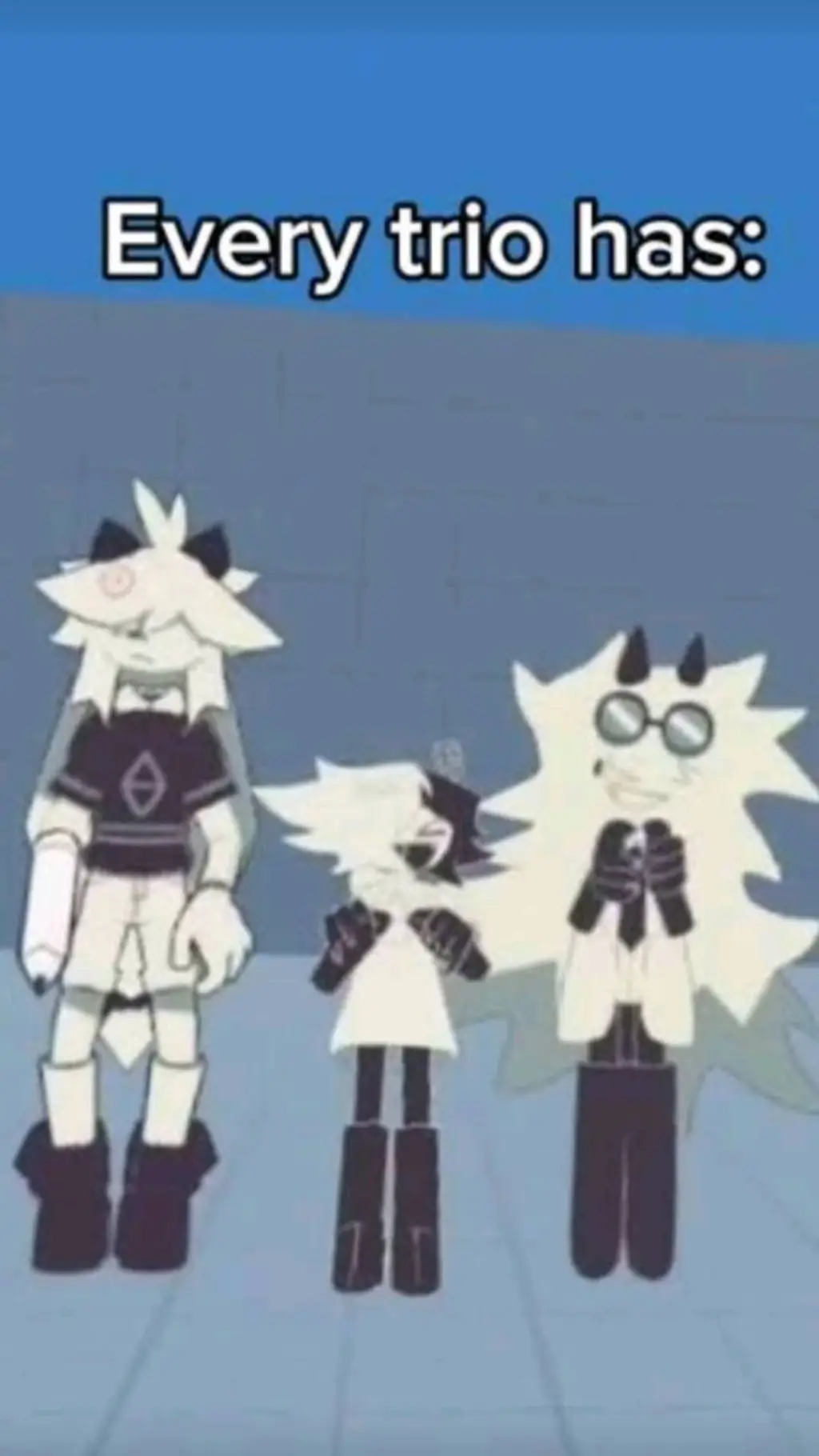 ai character: Bully trio vrchat5 background