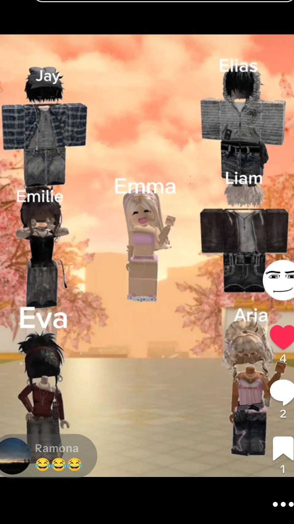 ai character: Roblox Gc + Pickme background