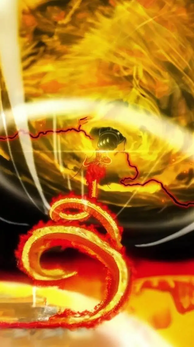 ai character: luffy vs kaido  background