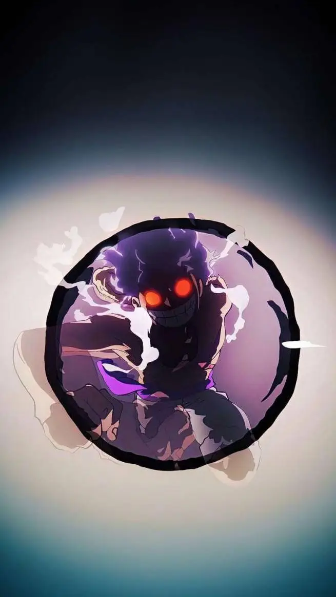 ai character: luffy gear 5  background