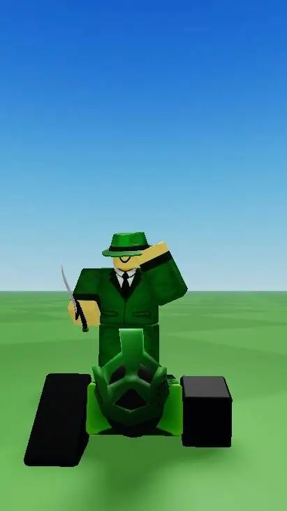 ai character: SUIT NOOB background