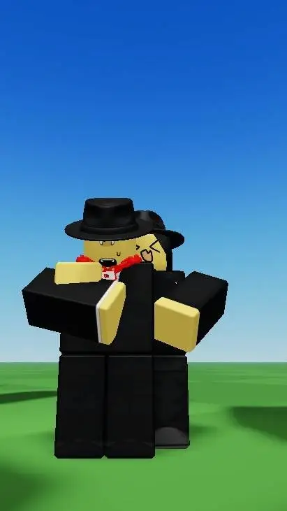 ai character: SUS SUIT NOOBLY  background