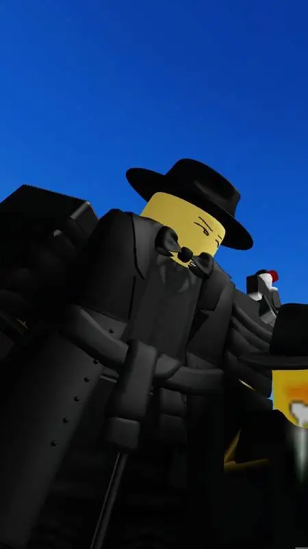 ai character: SUIT NOOB X NOOBER background