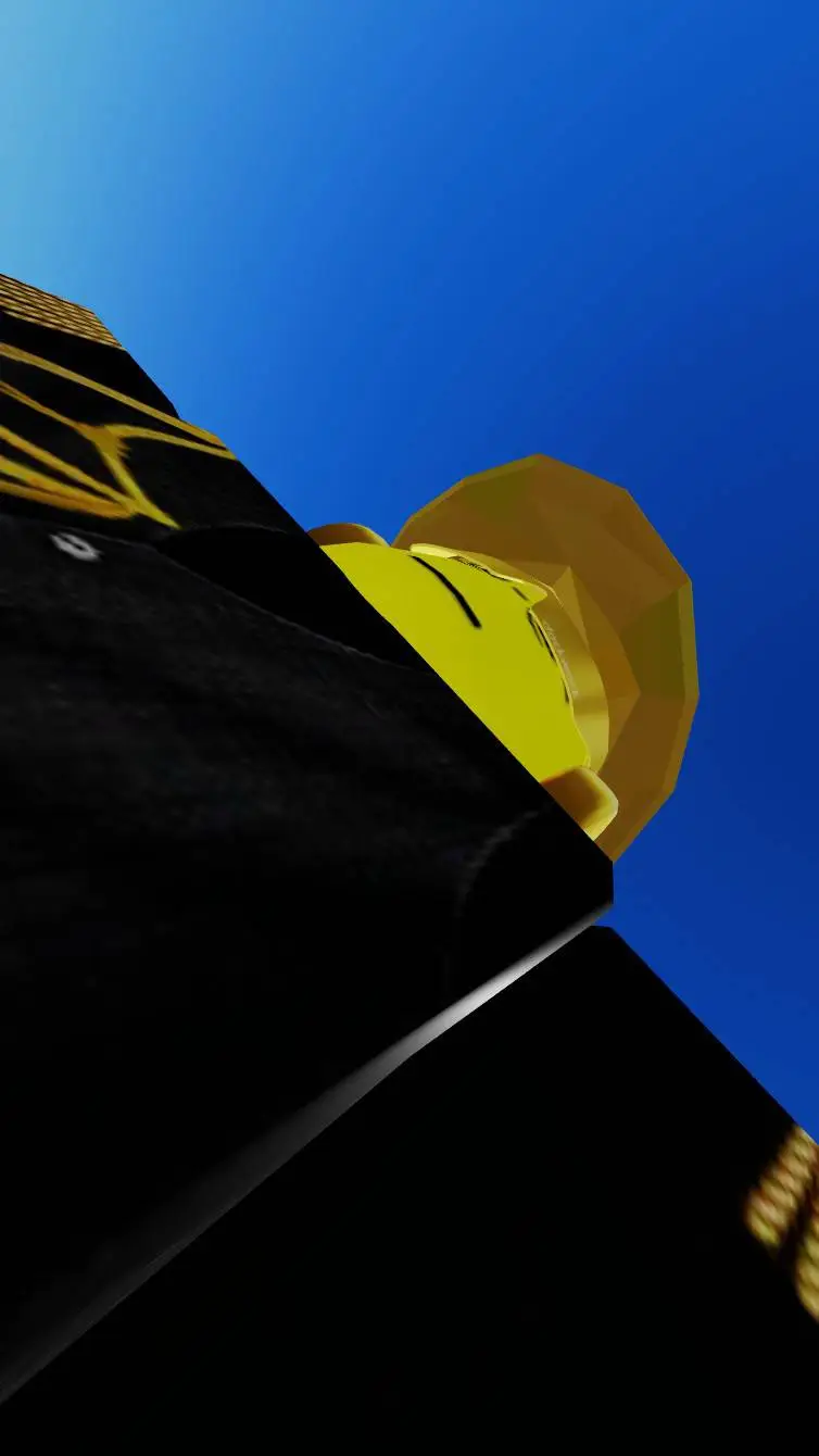 ai character: GOLDEN SUIT NOOB background