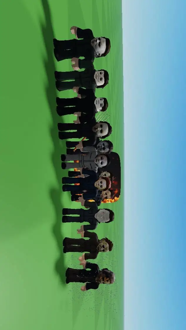 ai character: ALL MICHAEL MYERS  background