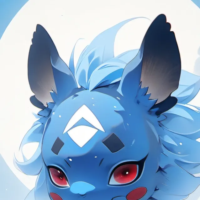chat with ai character: blue