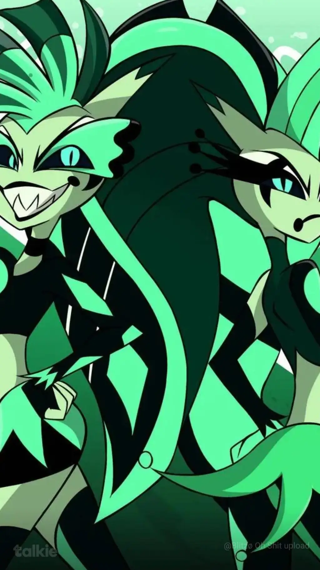 ai character: Glitz and Glam background