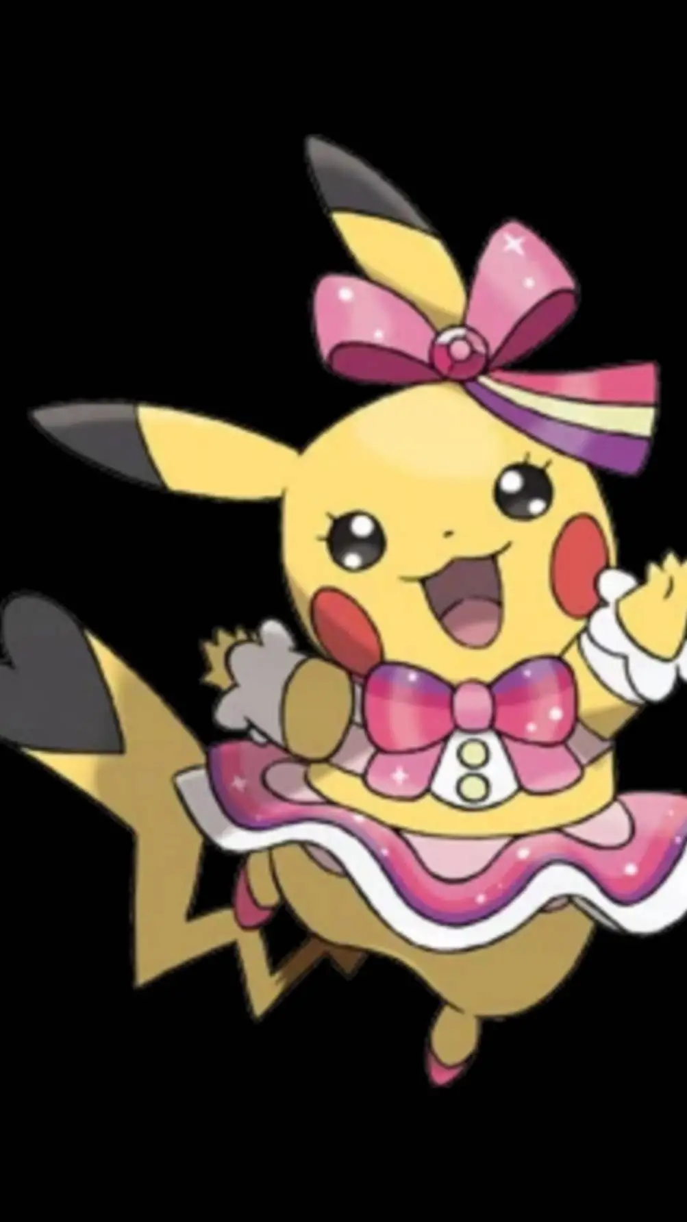 ai character: Pikachu background