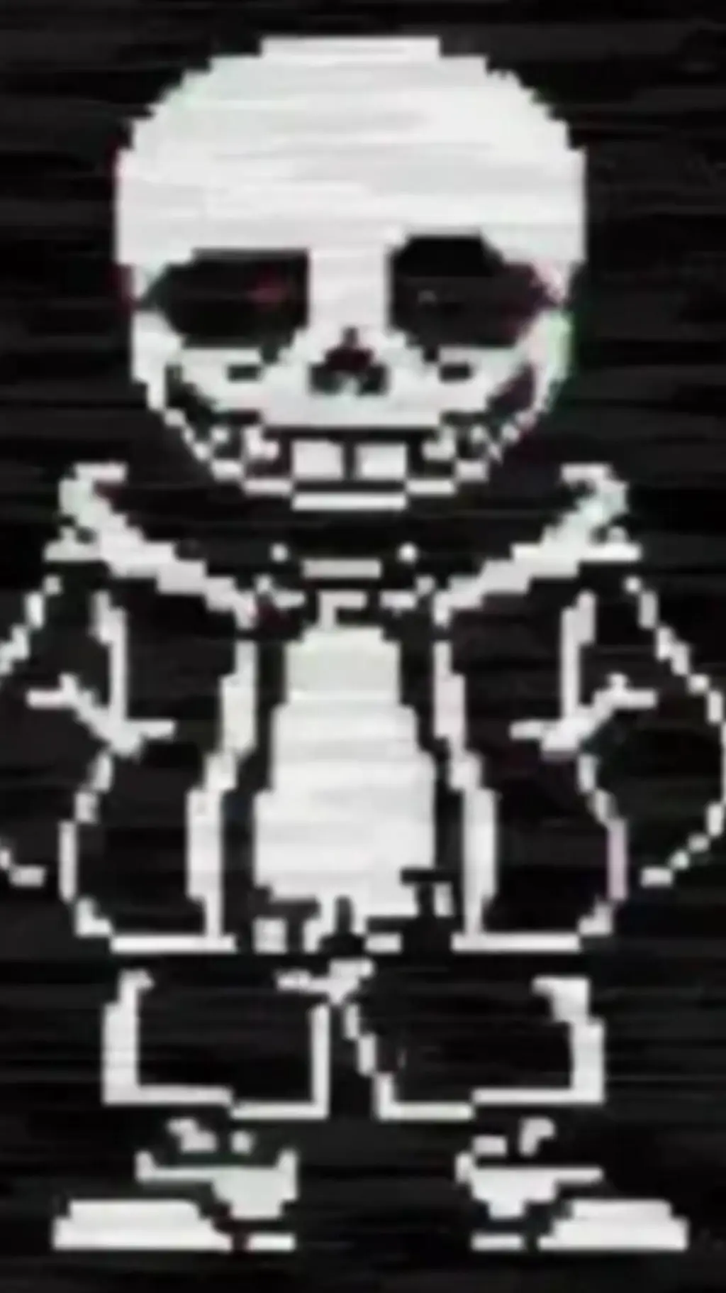 ai character: VHS...  background