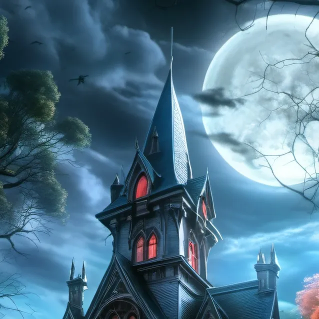 chat with ai character: mha haunted house