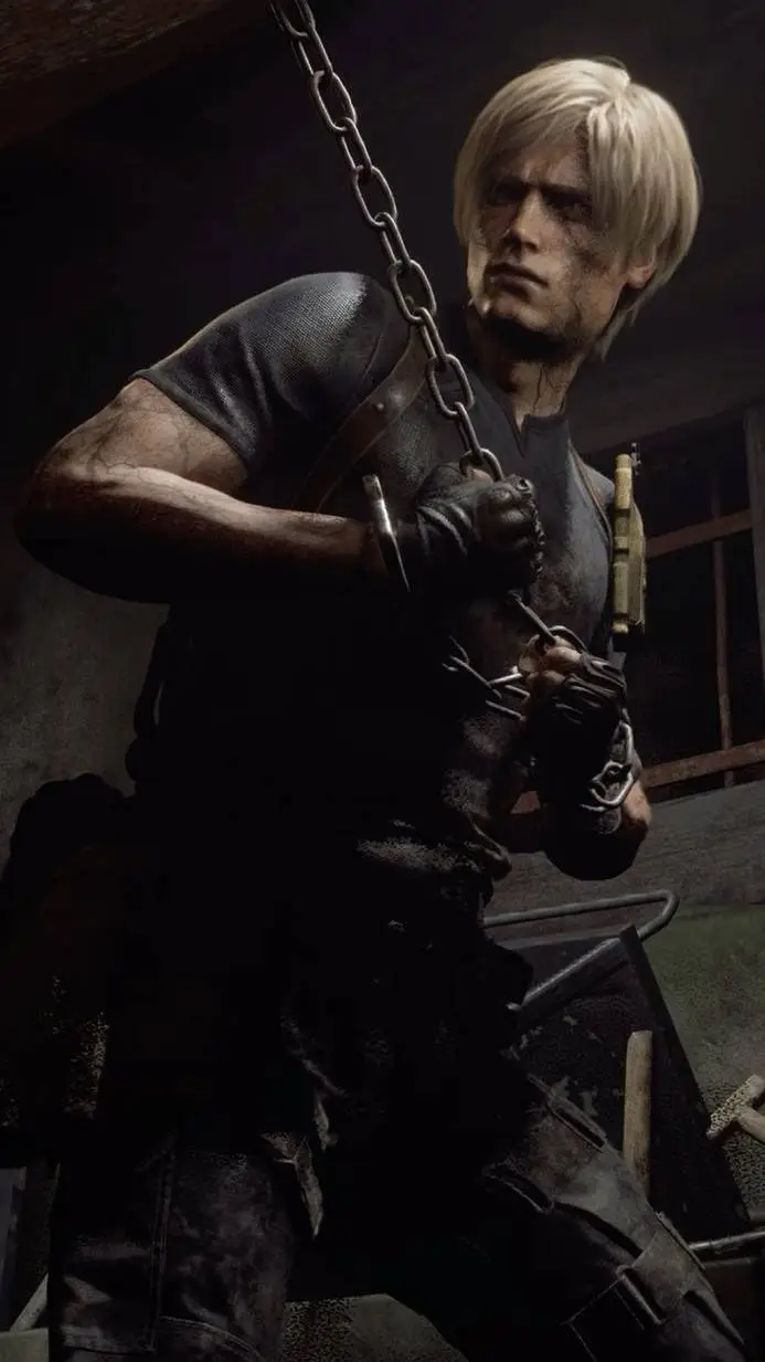ai character: Леон background