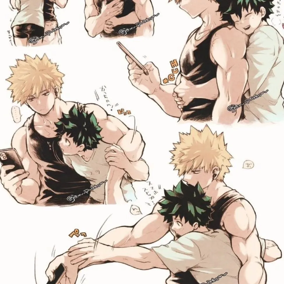 chat with ai character: Deku×Bakugo