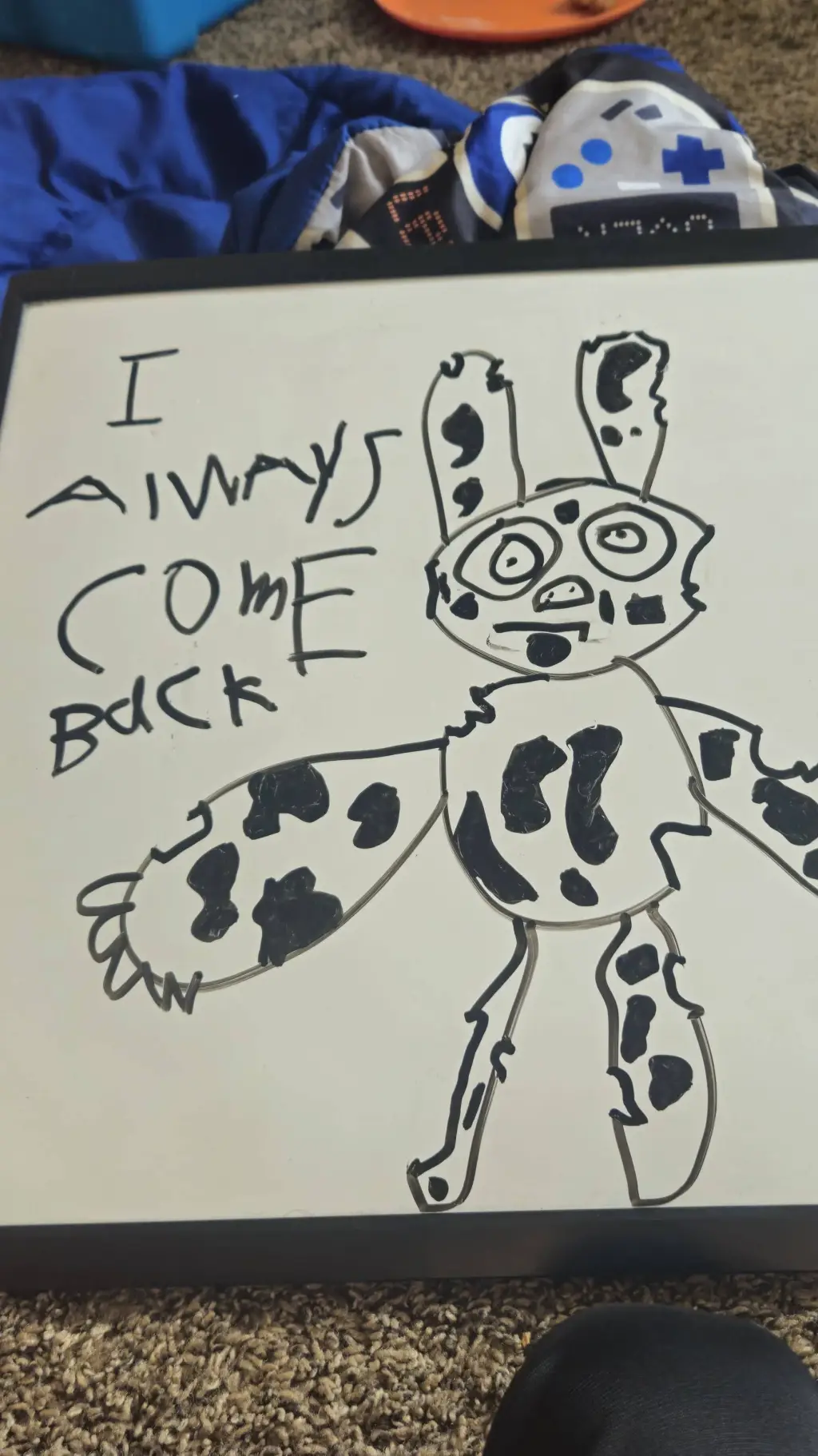 ai character: springtrap  background