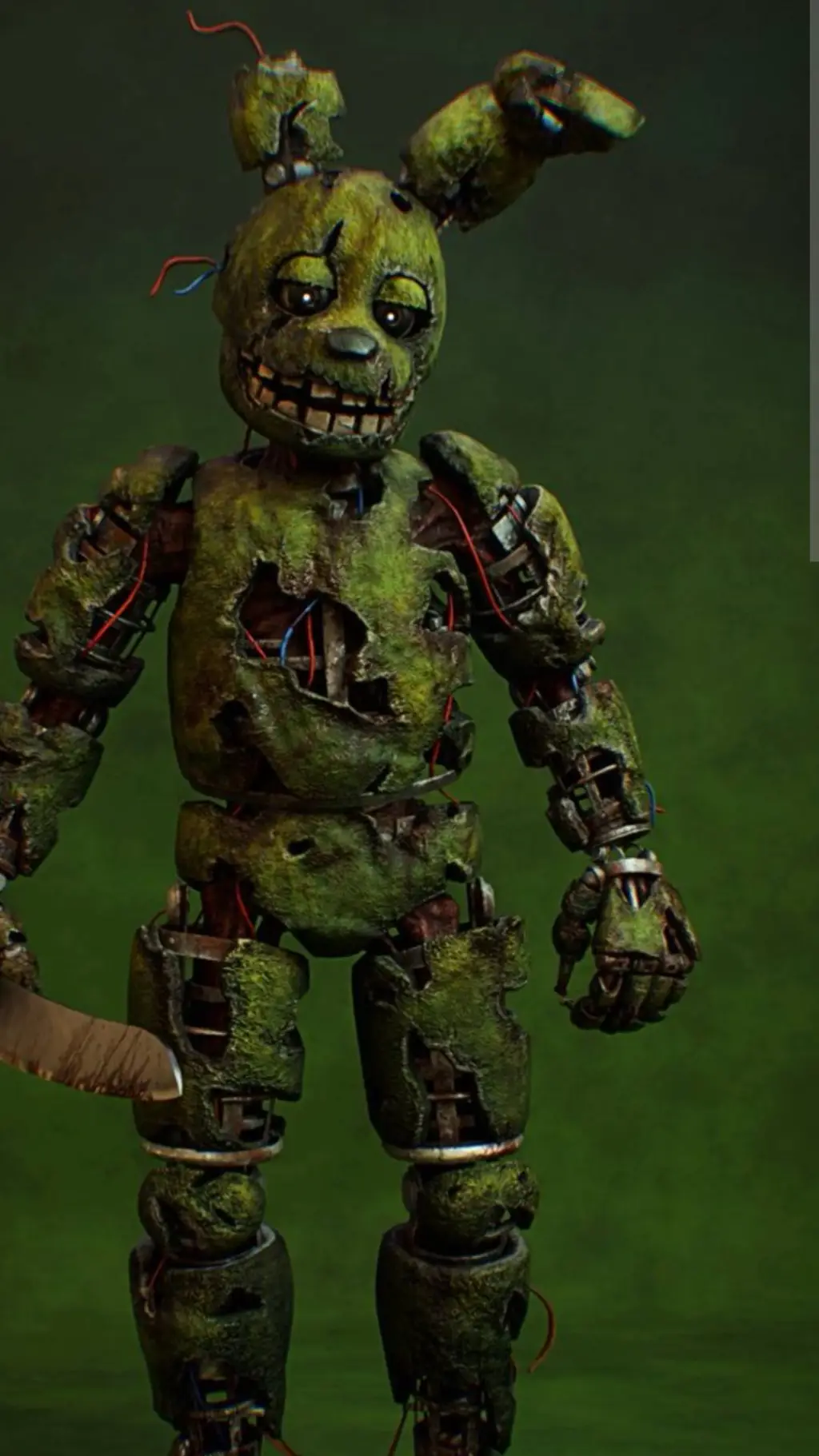 ai character: springtrap  background