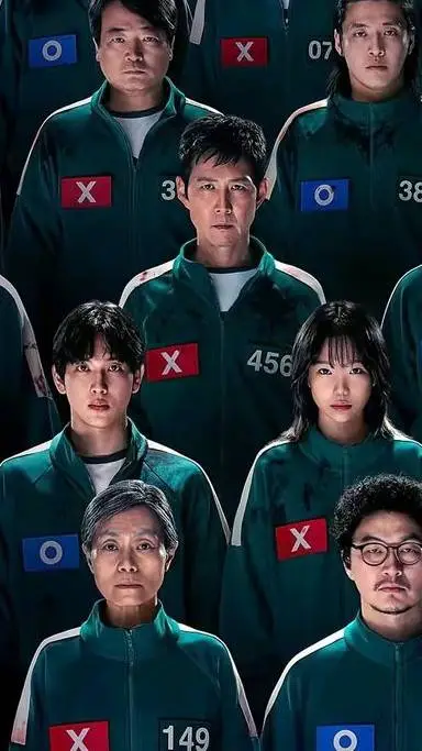 ai character: Squid game 3 background