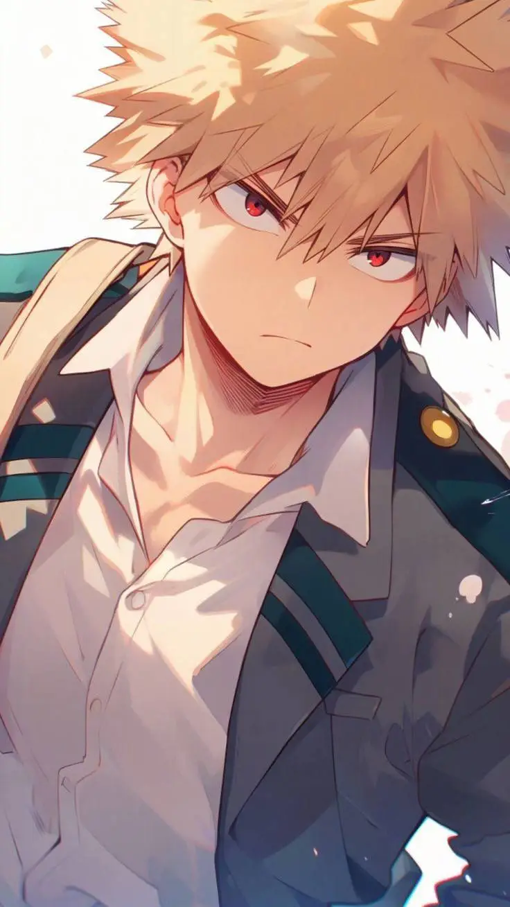 ai character: 《Katsuki Bakugo》 background