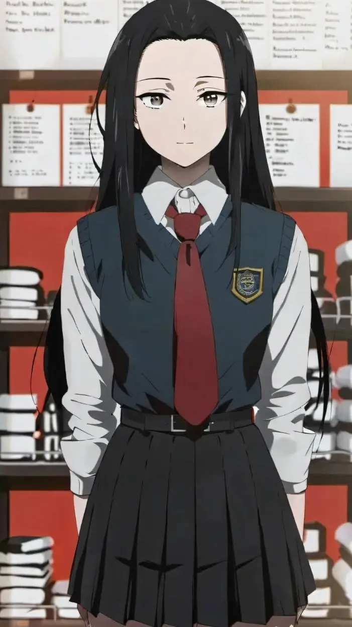 ai character: ♡Momo Yaoyorozu♡ background