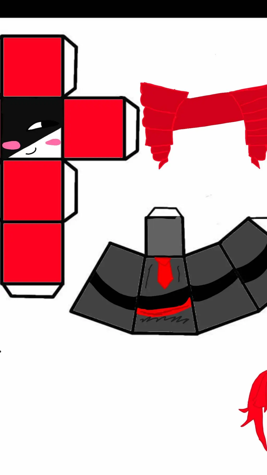 ai character: Ghoul teto  background