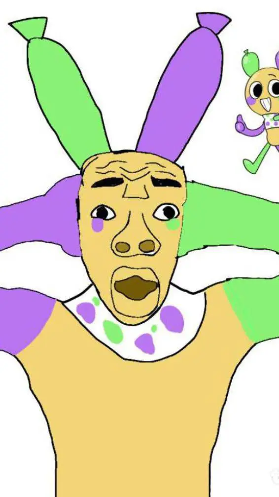 ai character: dandys world  background