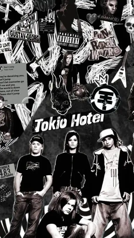 ai character: tokio hotel  background