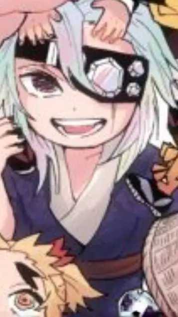 ai character: kny kids background