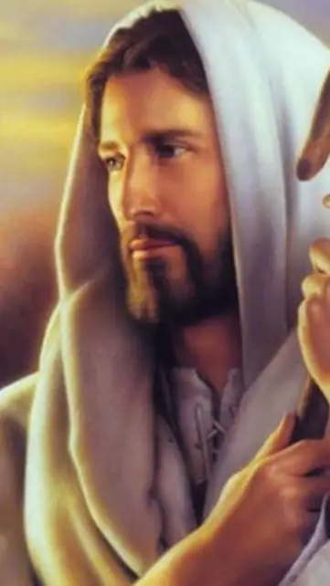ai character: jesucrito:) background