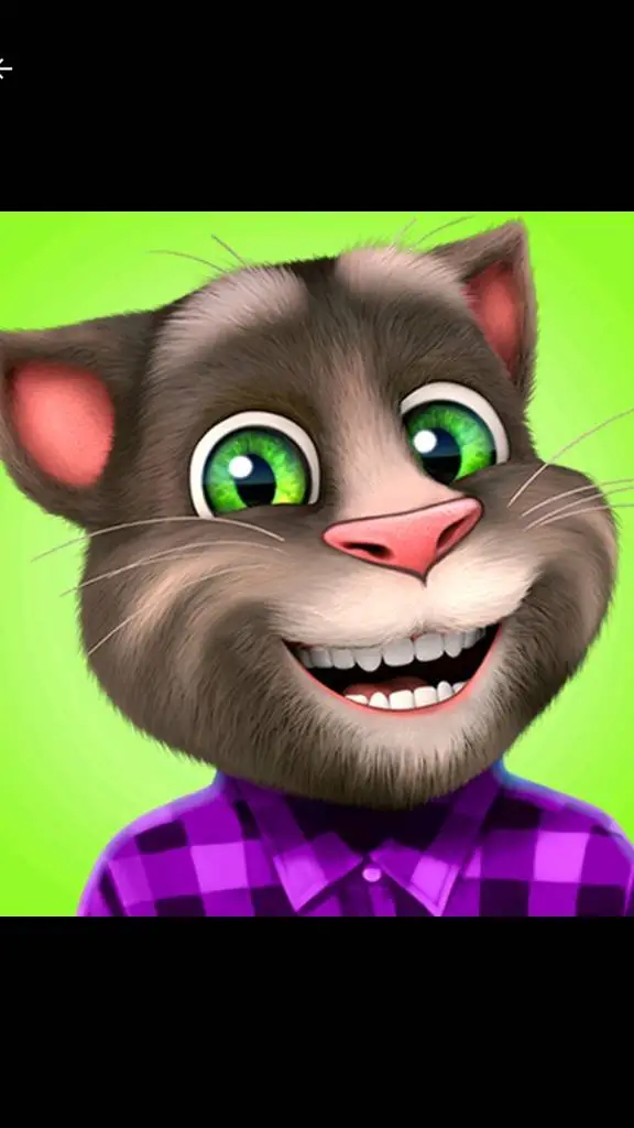 ai character: Talking Tom  background