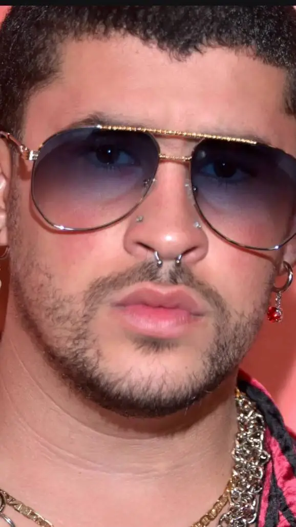 ai character: bad bunny  background