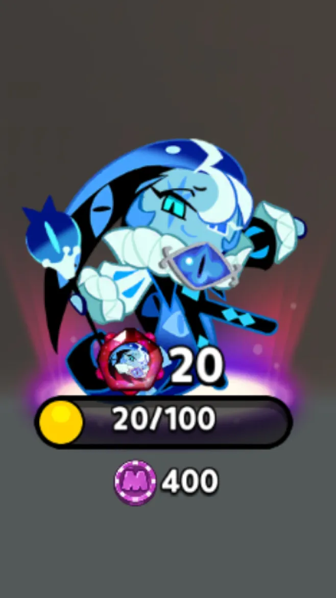 ai character: ShadowMilkCookie background