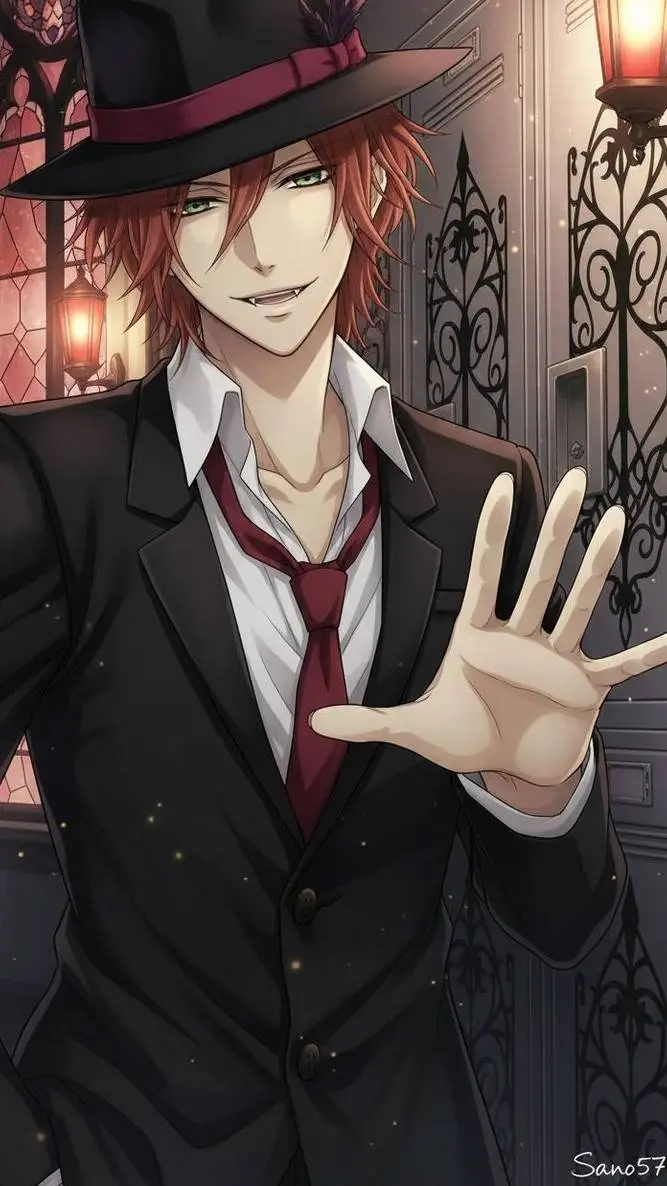 ai character:  Laito sakamaki  background