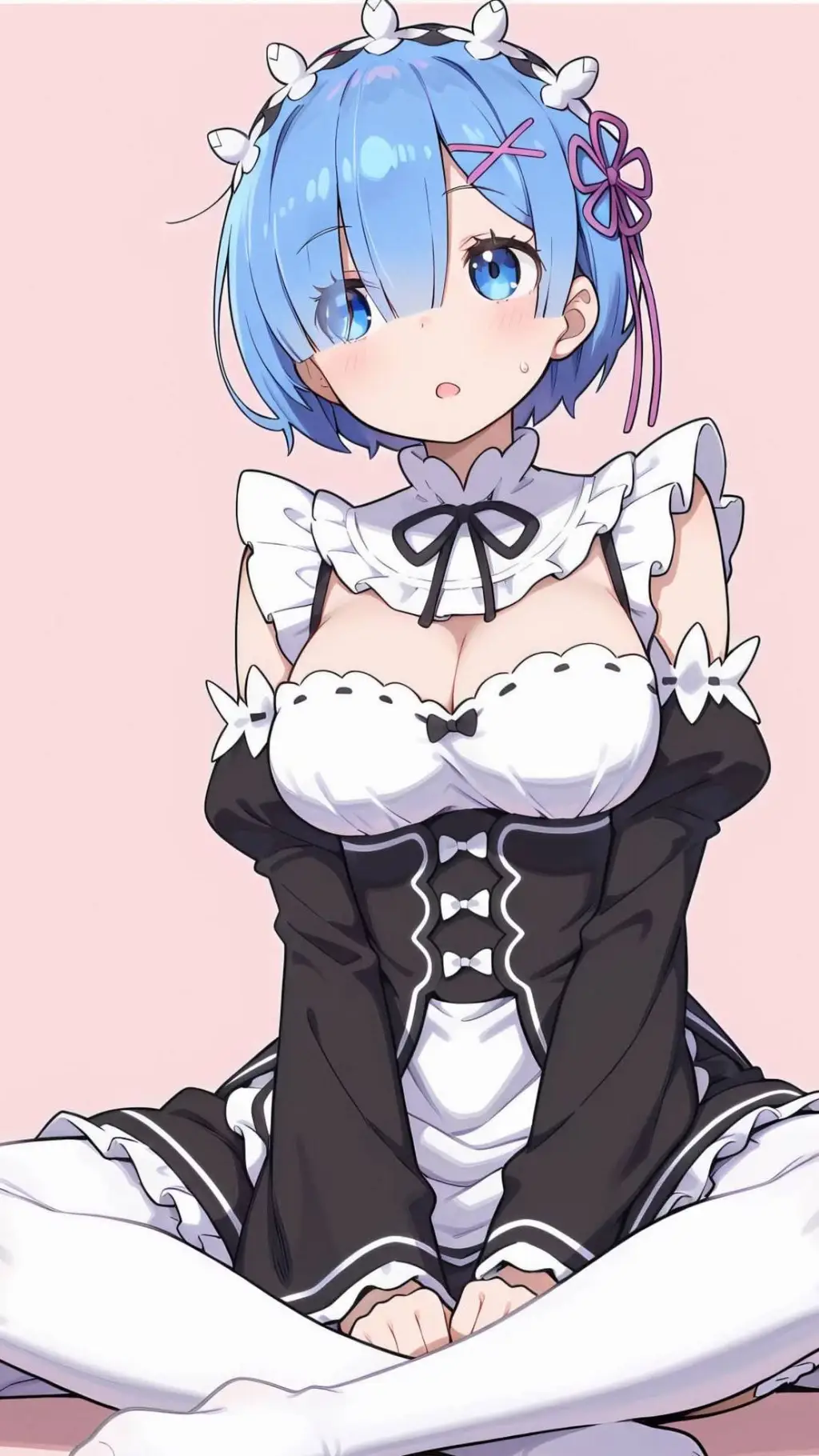 ai character: Rem  background