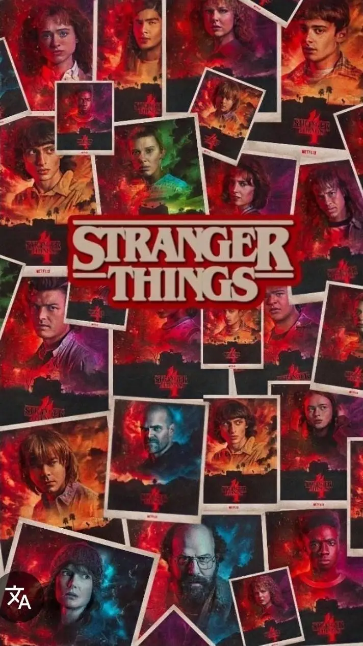 ai character: stranger things background