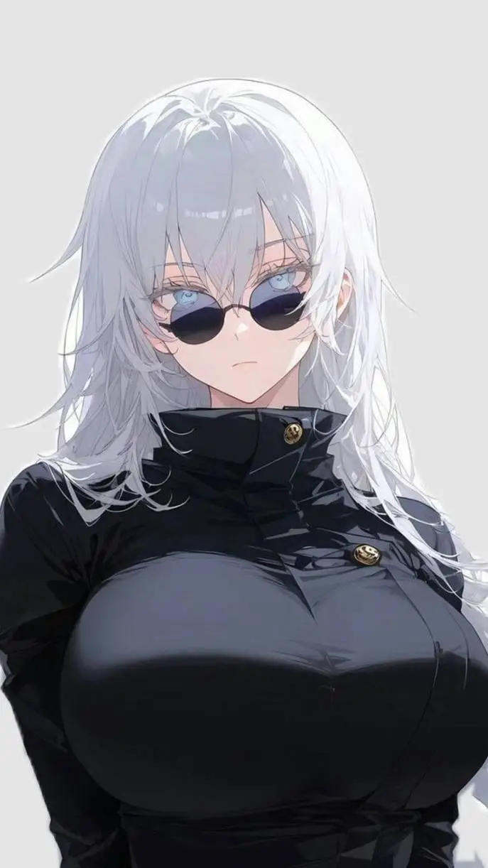 ai character: 🤍Satoru Gojo Fem🤍 background