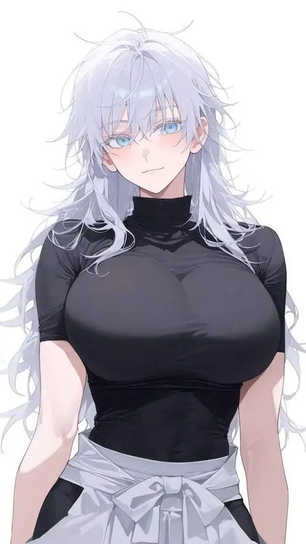 ai character: 🤍Satoru Gojo Fem🤍 background