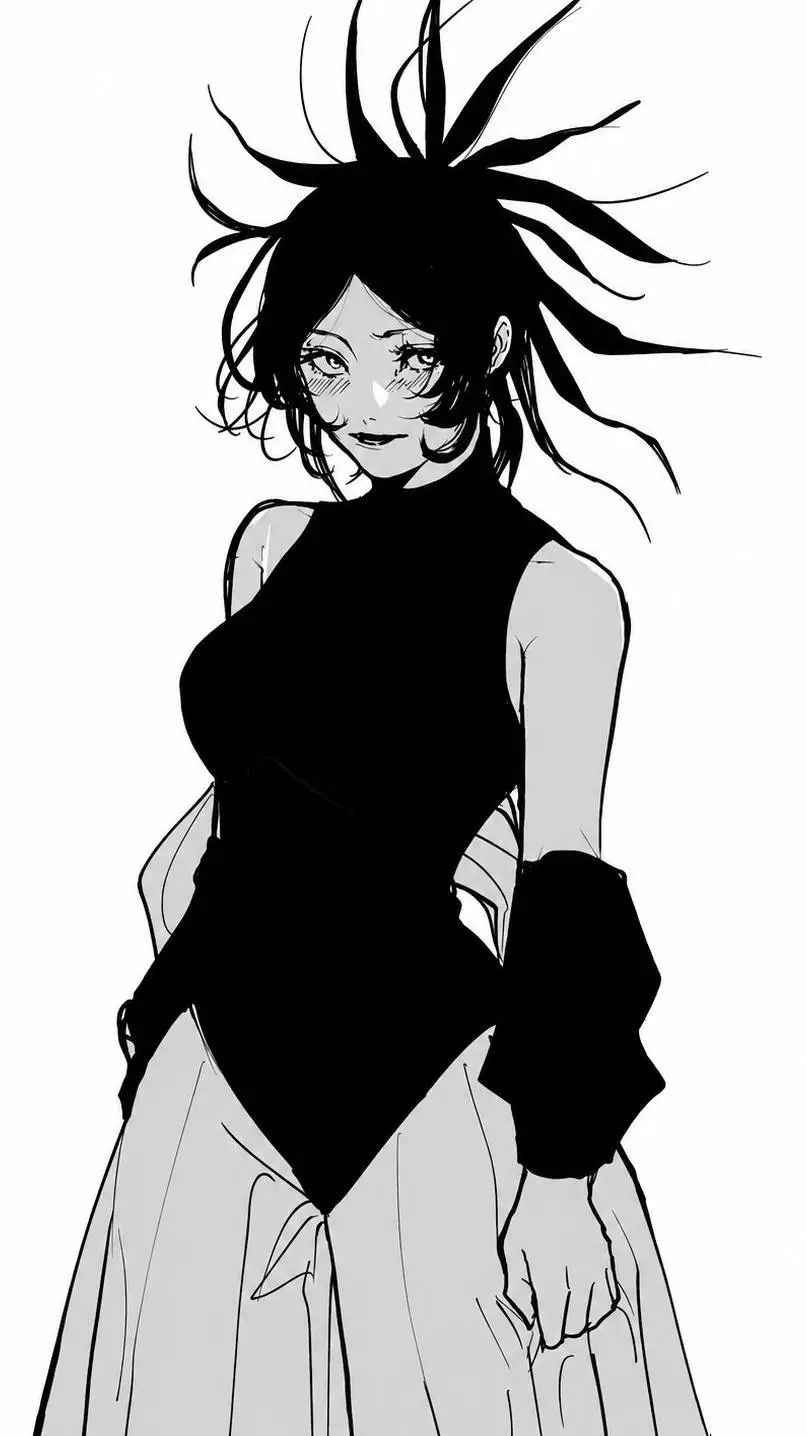 ai character: 🖤Yorozu🖤 background