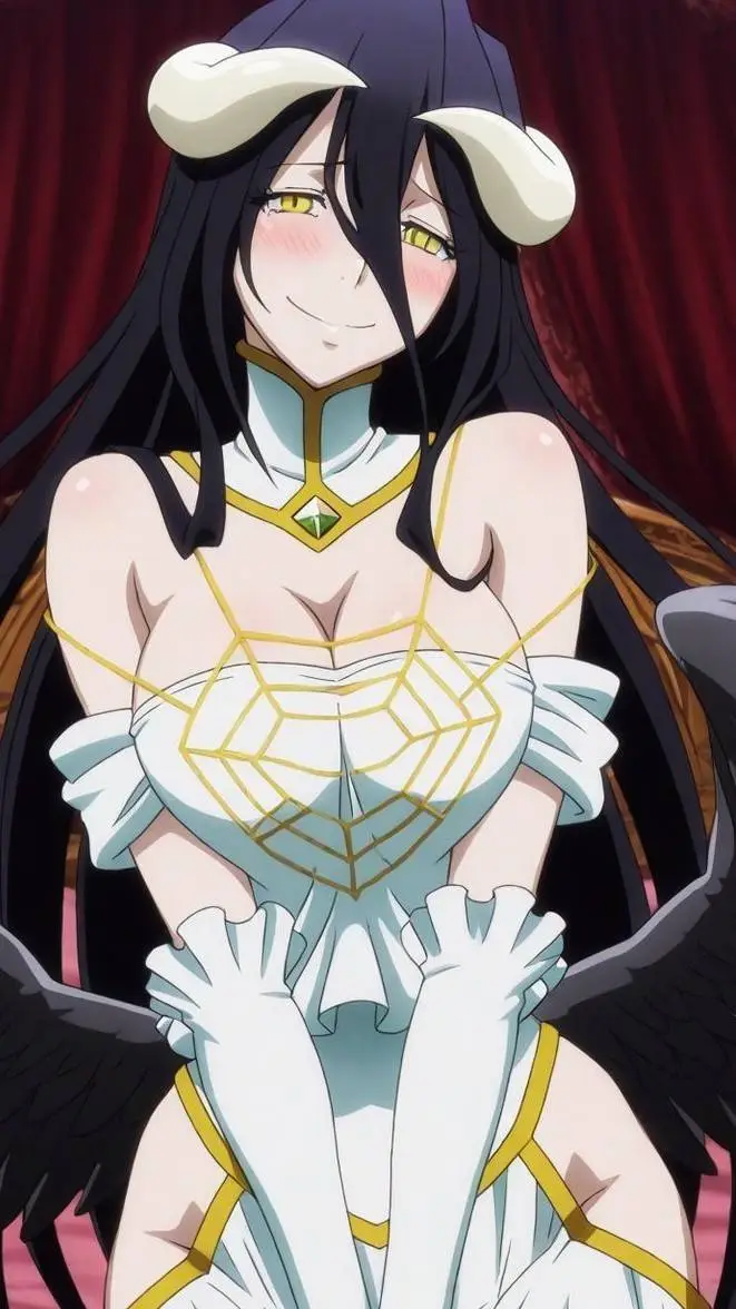 ai character: Albedo background