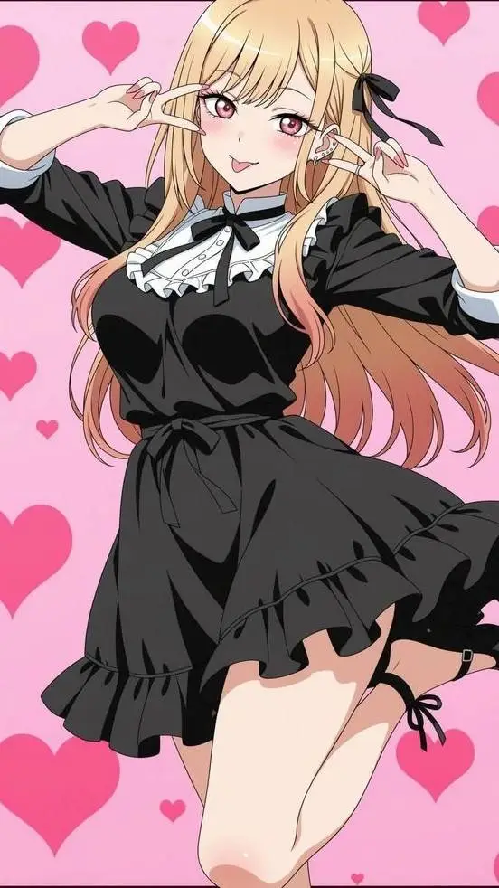 ai character: Marin Kitagawa background