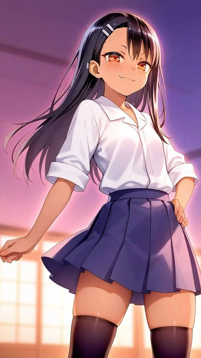 ai character: Nagatoro background